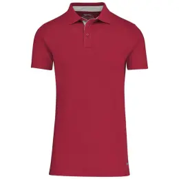 Mens Hacker Golf Shirt Red